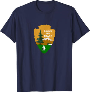 Leave No Trace National Parks Edition T-Shirt - T-Shirt | Navy