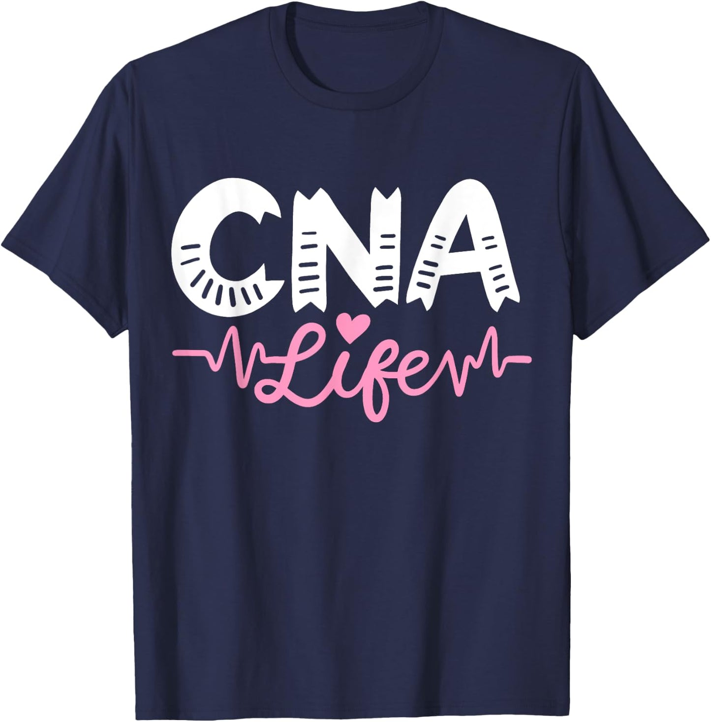 CNA Certified Nursing Assistant T-Shirt - T-Shirt | Navy
