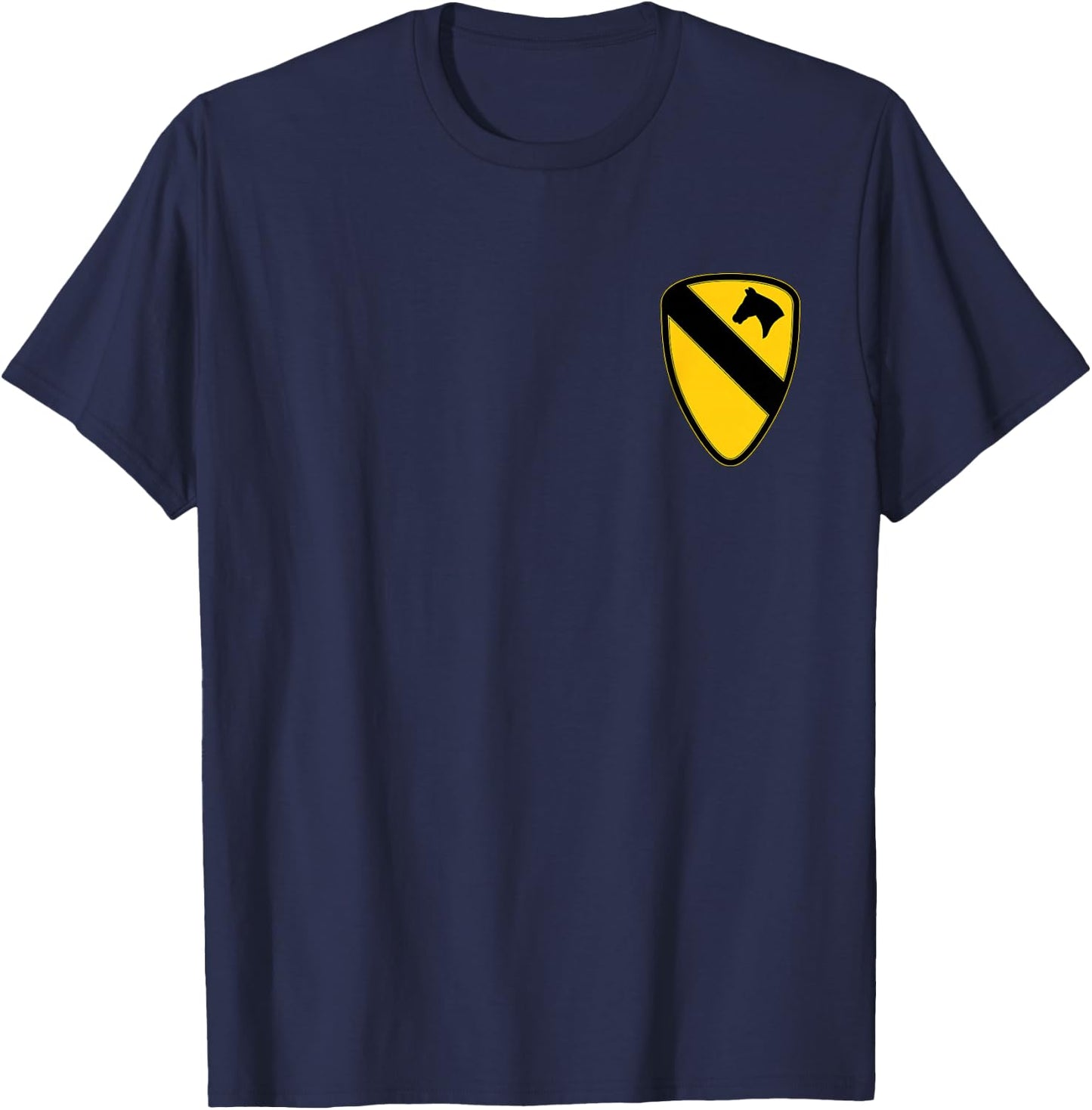 1st Cavalry Division Army First Team Fort Hood Us Usa T-Shirt - T-Shirt | Navy