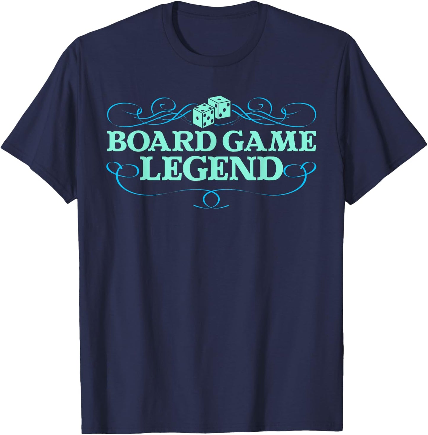 Game Night Adults Funny Board Game Legend T-Shirt - T-Shirt | Navy