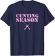Cunting Season Hunting Counting Season Funny T-Shirt - T-Shirt | Navy