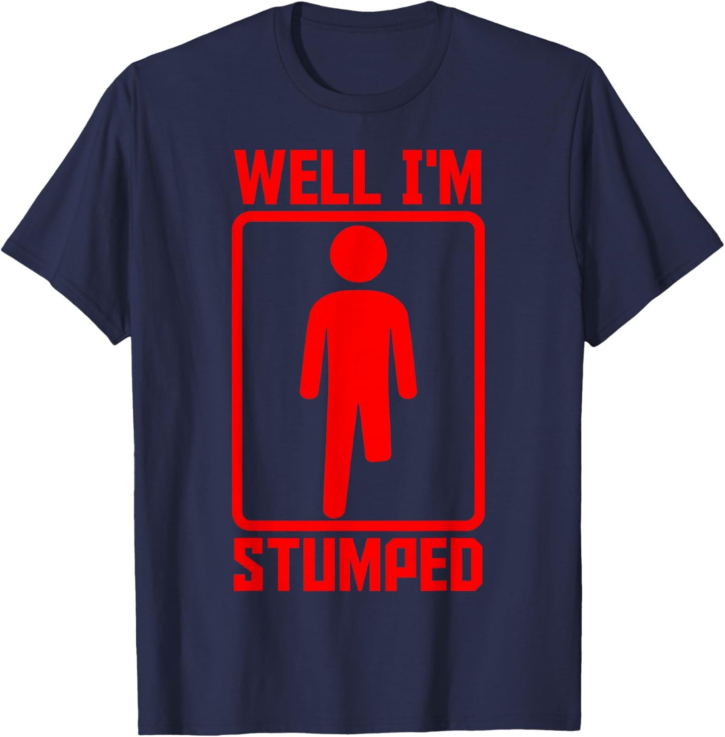 Amputation Survivor Amputate Surgery Amputee Recovery T-Shirt - T-Shirt | Navy
