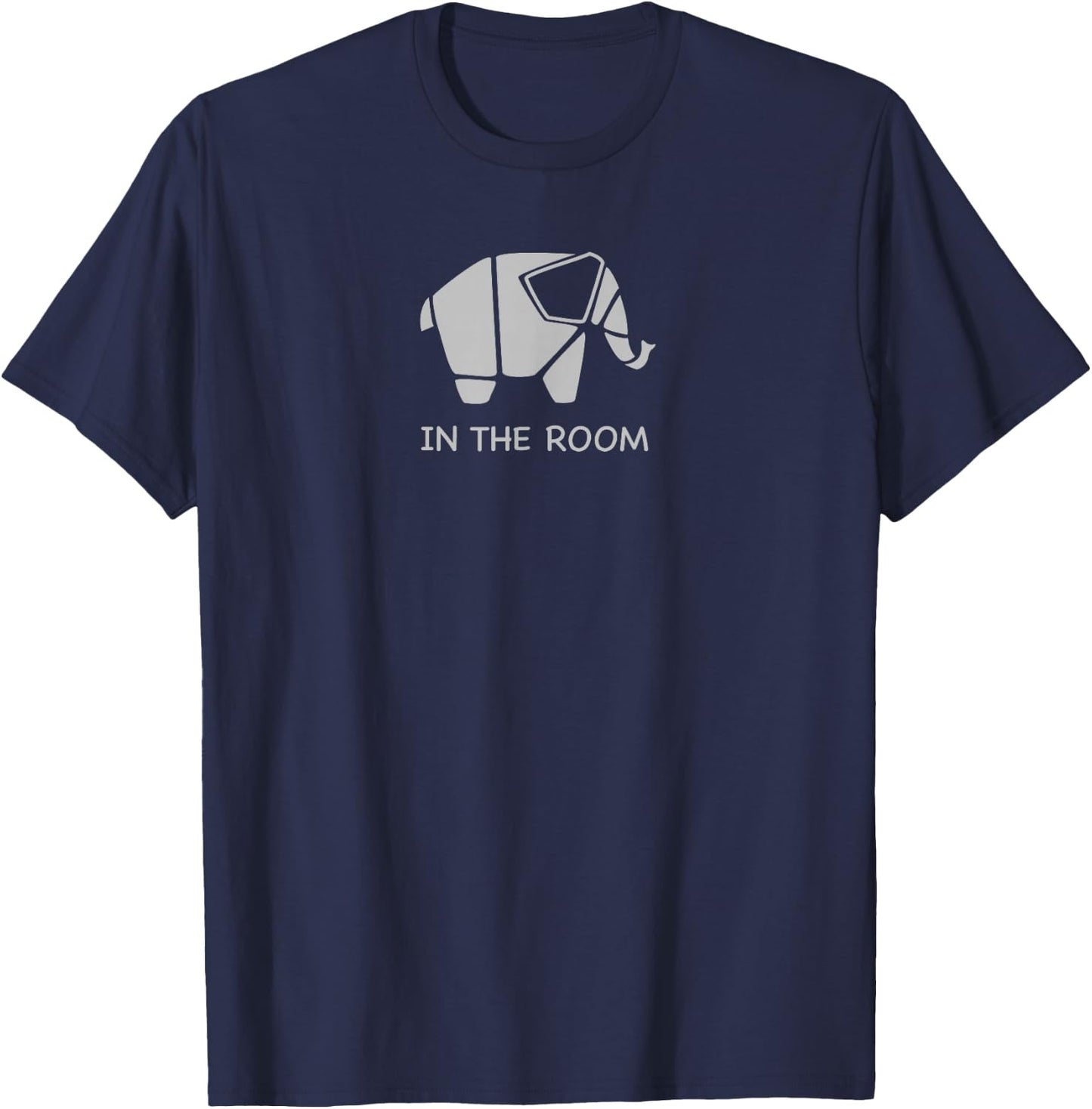 Funny Elephant in the room T-Shirt - T-Shirt | Navy