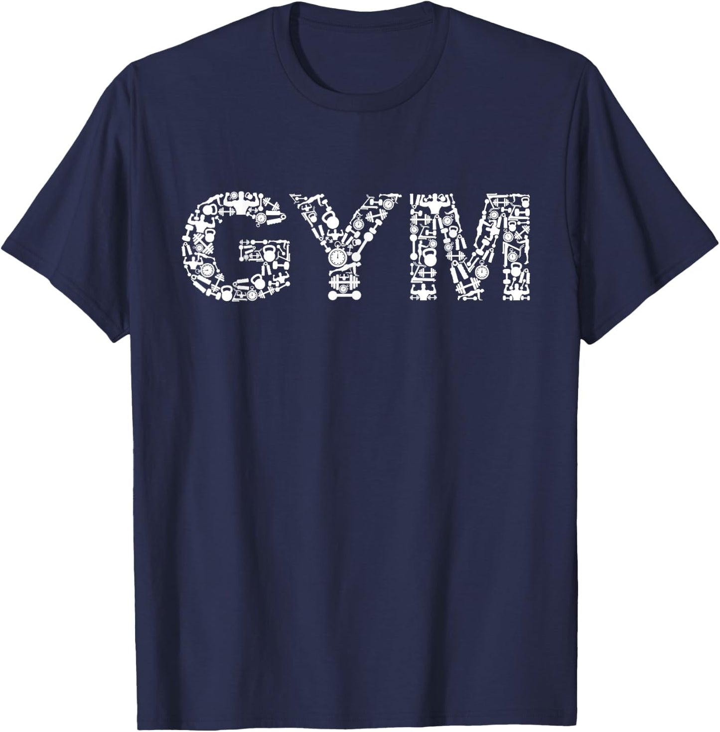 Funny Workout Cardio Weightlifting Yoga Gym T-Shirt - T-Shirt | Navy