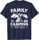 Family Camping Trip 2024 Camping T-Shirt - T-Shirt | Navy