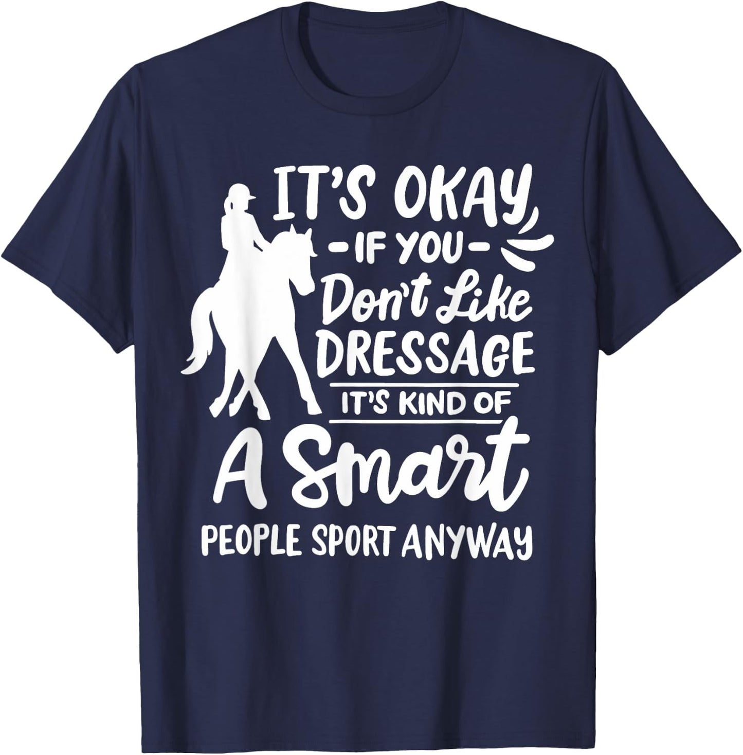 Dressage T-Shirt - T-Shirt | Navy