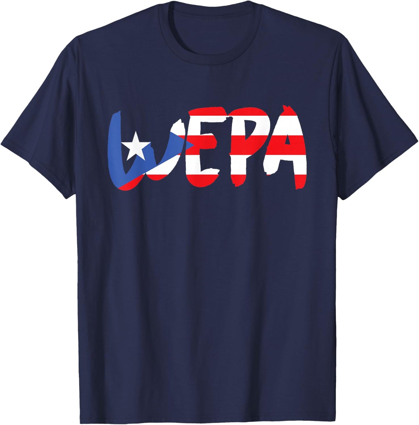 Puerto Rico Wepa T-Shirt - T-Shirt | Navy