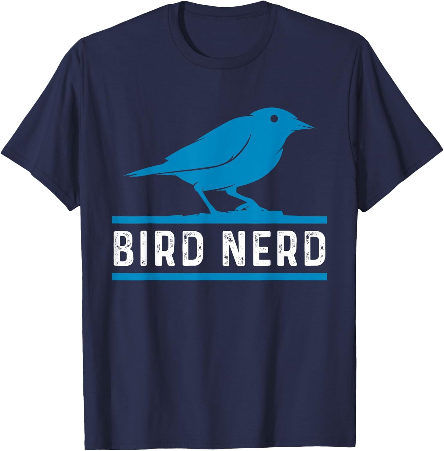 Bird Birds Watching Nerd Feathers Lover Watcher Birdkeeping T-Shirt - T-Shirt | Navy