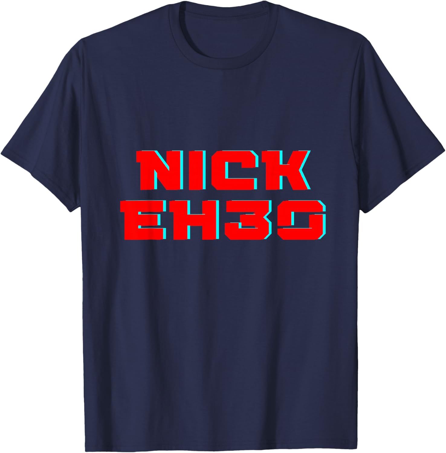 Nick Eh 30 Merch T-Shirt - T-Shirt | Navy