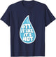 Funny Eye Drop Ophthalmology Nurse Medical Doctor T-Shirt - T-Shirt | Navy