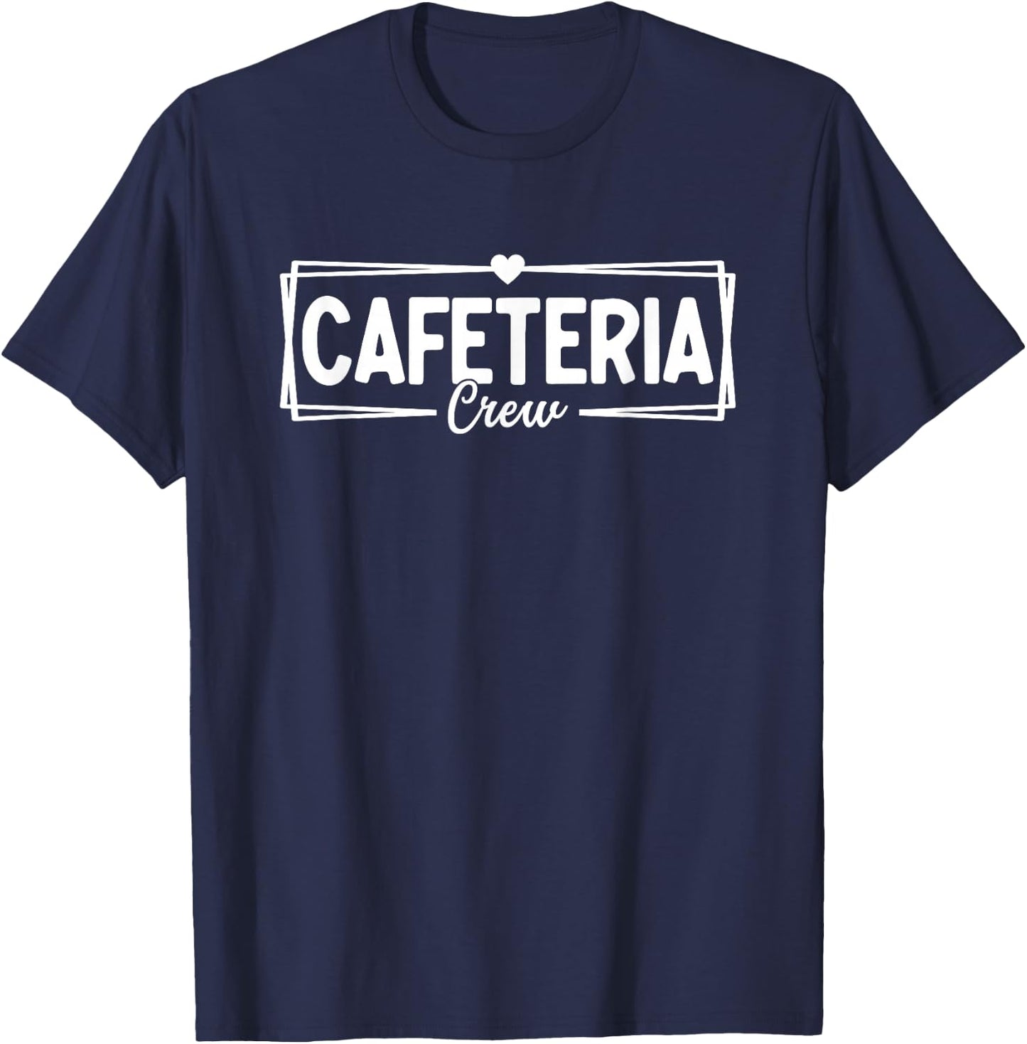 School Support Team Matching Cafeteria Crew Back To School T-Shirt - T-Shirt | Navy