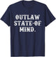 Outlaw State-Of Mind T-Shirt - T-Shirt | Navy