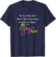 Your Can't Wait Until Life Isn't Hard T-Shirt - T-Shirt | Navy
