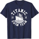 Titanic Swim Team Lifeguard Swim Fan Cruise Ship Titanic T-Shirt - T-Shirt | Navy