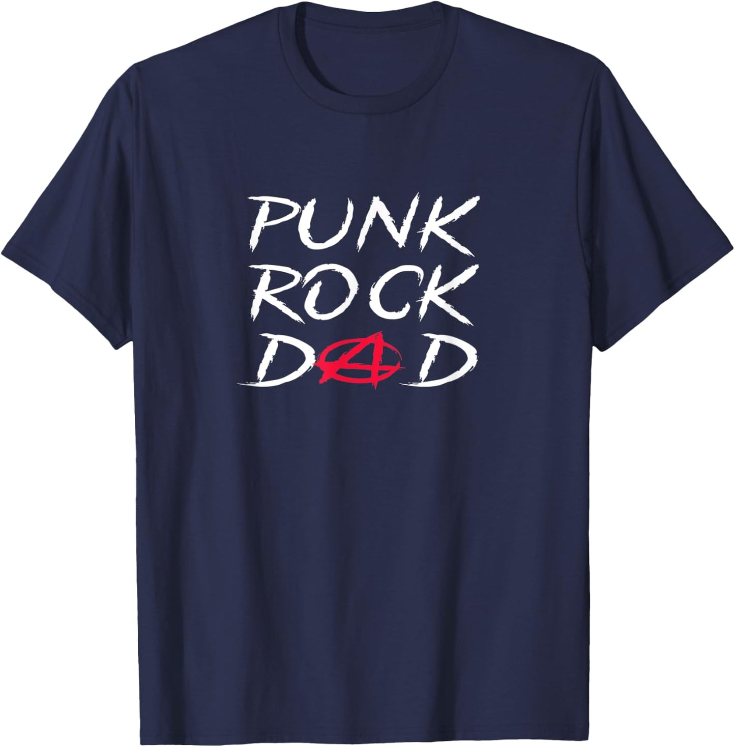 Punk Rock Dad T-Shirt - T-Shirt | Navy