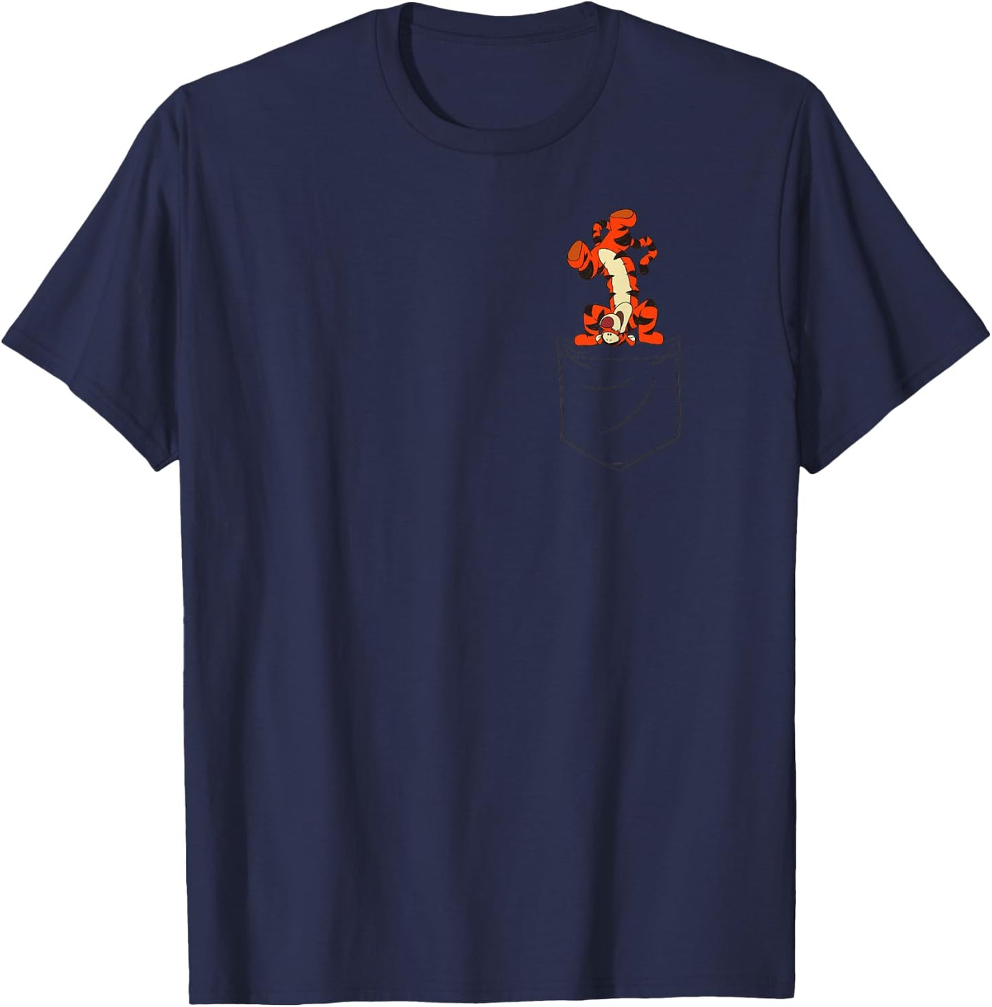 Disney Winnie The Pooh Tigger in My Pocket Small T-Shirt - T-Shirt | Navy