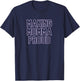 Gym Pump Cover Making Momma Proud Muscle Mommy T-Shirt - T-Shirt | Navy