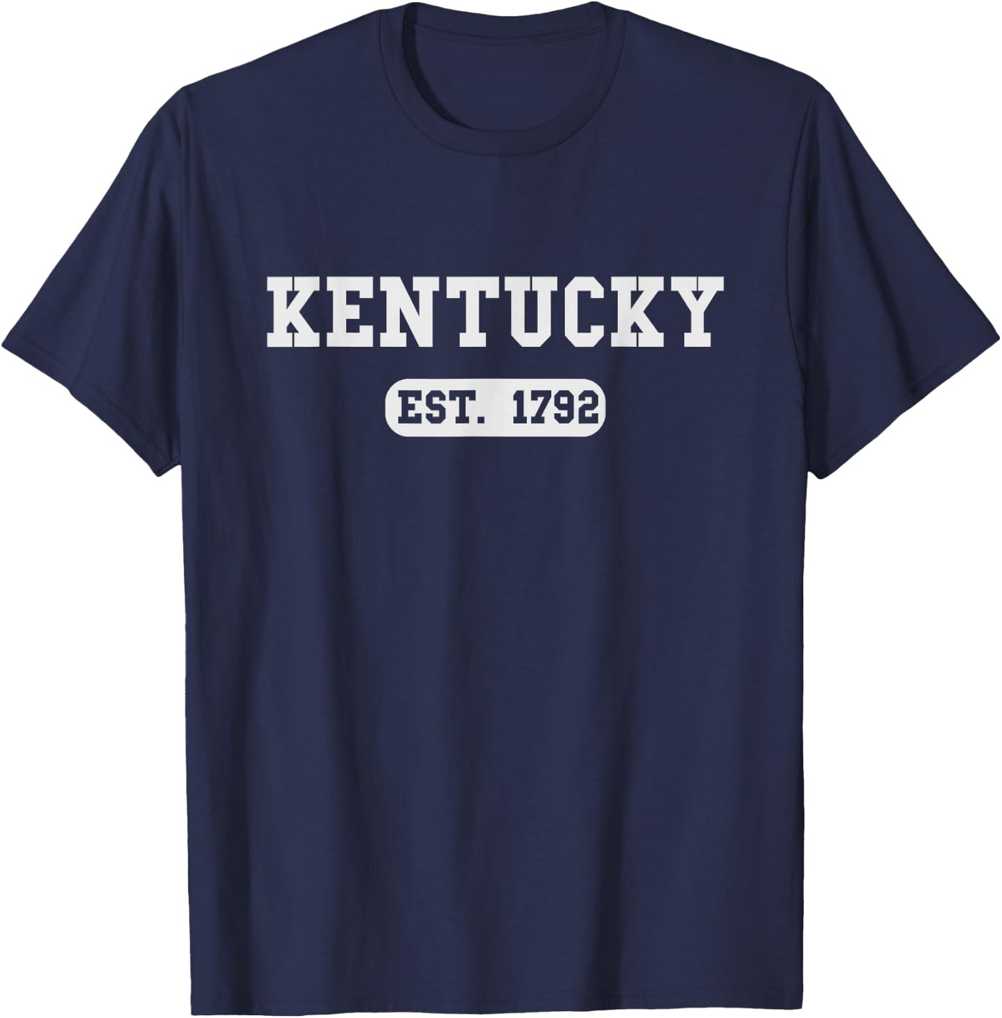 KENTUCKY - Throwback Design - Classic T-Shirt - T-Shirt | Navy