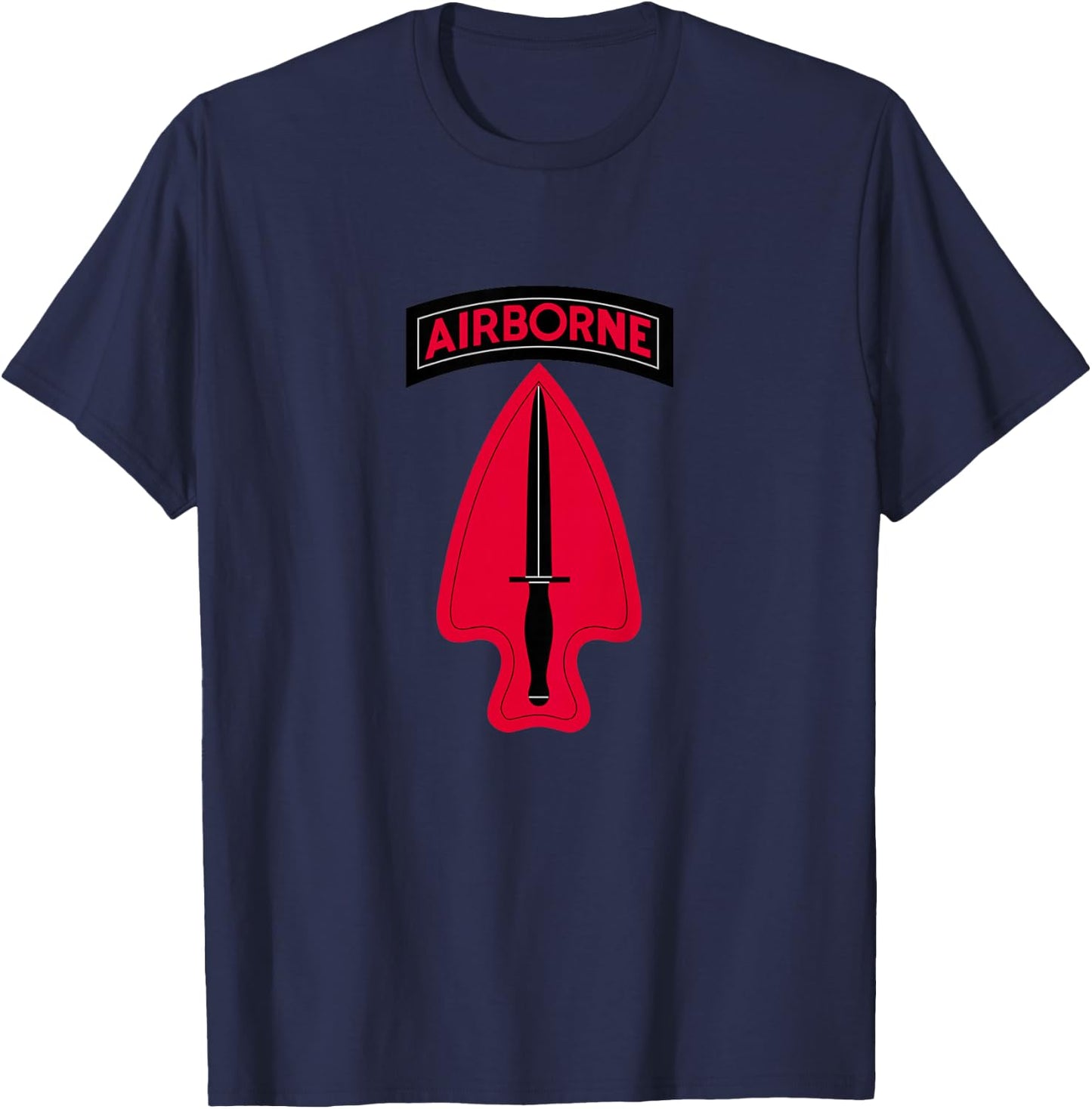 Kids Green US Special Forces USASOC Patch for Boys, Girls, Kids T-Shirt - T-Shirt | Navy