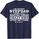 Cool Stepdad Father Step Dad Parenthood Stepfather T-Shirt - T-Shirt | Navy