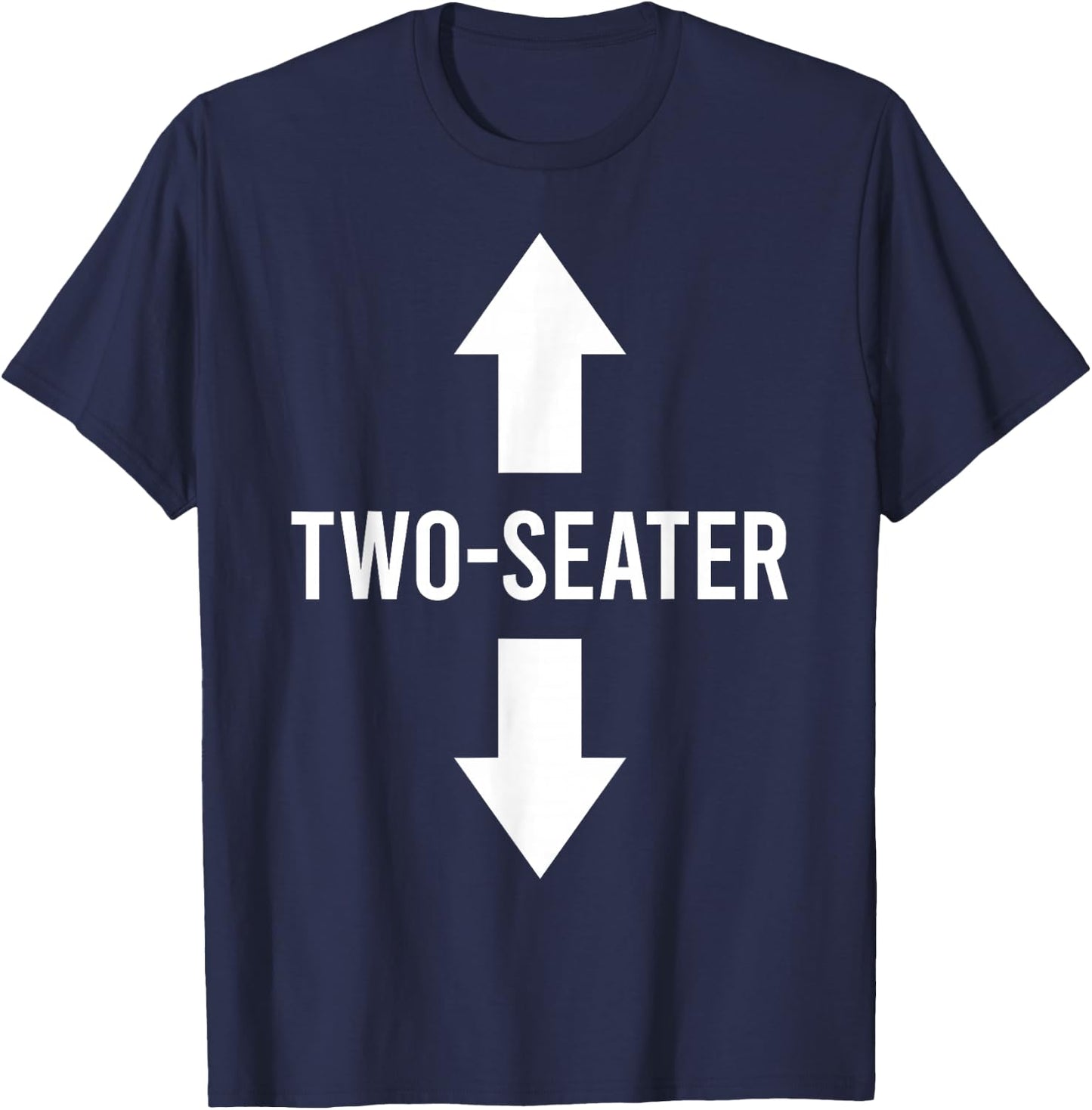 Two Seater T-Shirt - T-Shirt | Navy