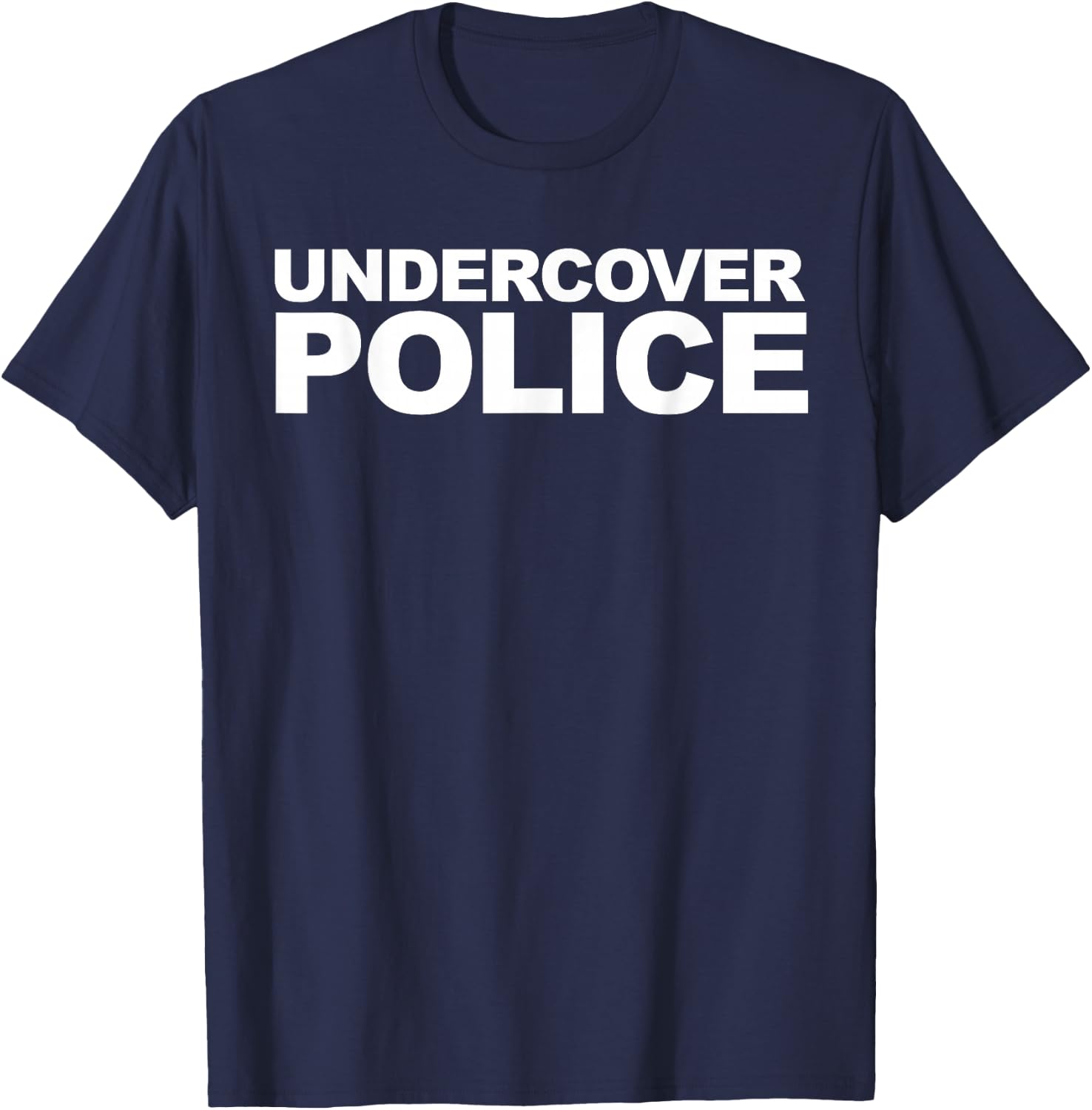Undercover Police T-Shirt - T-Shirt | Navy