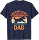 Siberian Husky Dad Husky Dog Lover Dad Women T-Shirt - T-Shirt | Navy