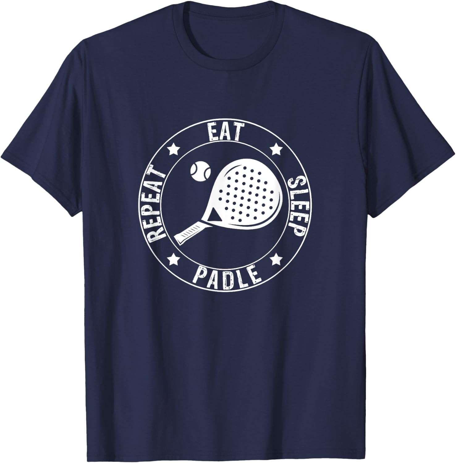 Padel lover, padel tennis T-Shirt - T-Shirt | Navy