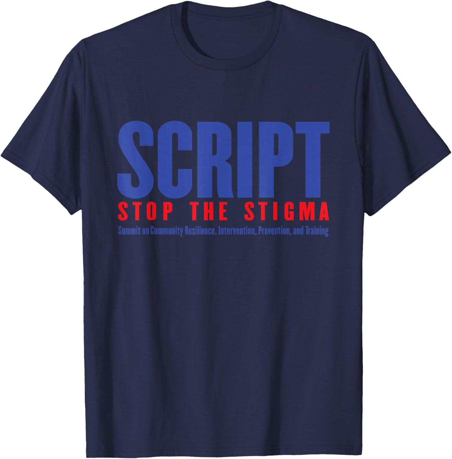 Script T-Shirt - T-Shirt | Navy
