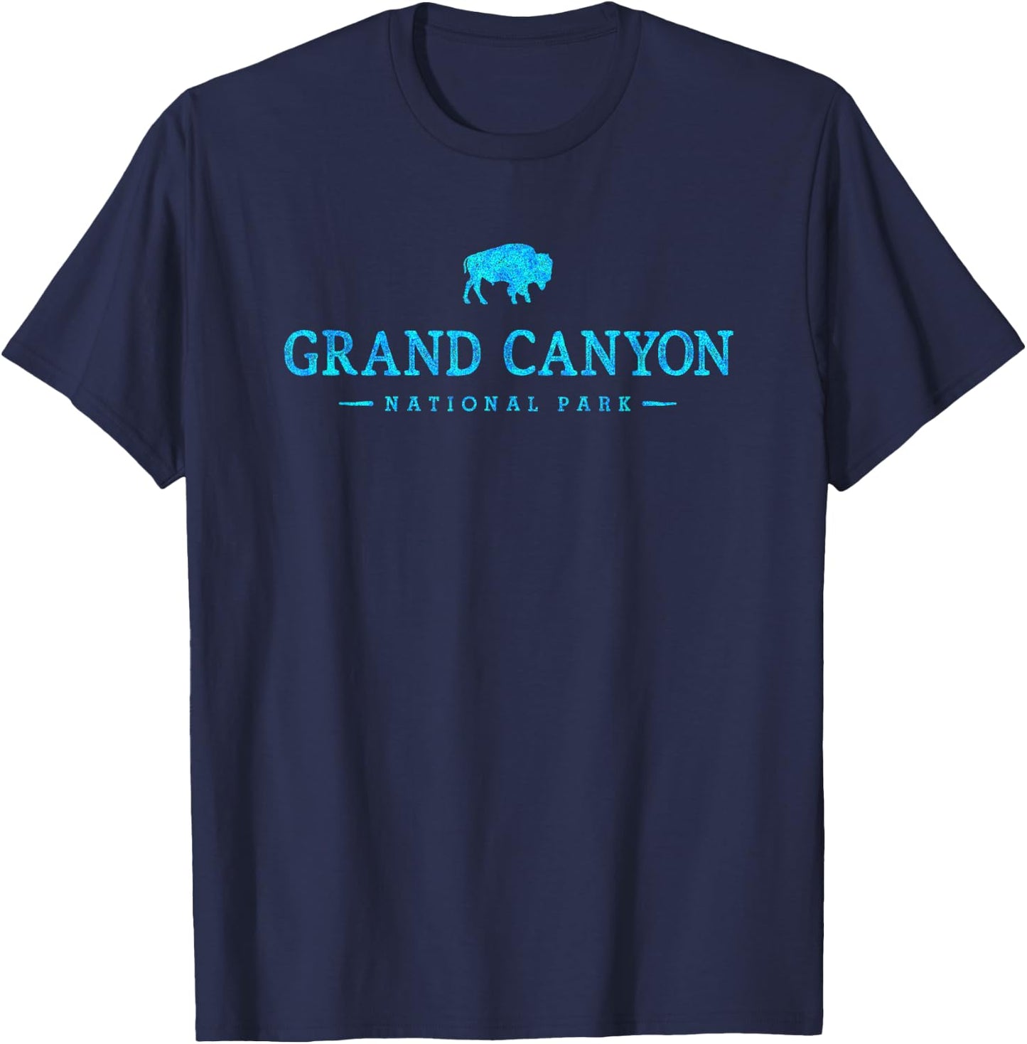 Hiked Grand Canyon National Park Arizona Colorful Men T-Shirt - T-Shirt | Navy