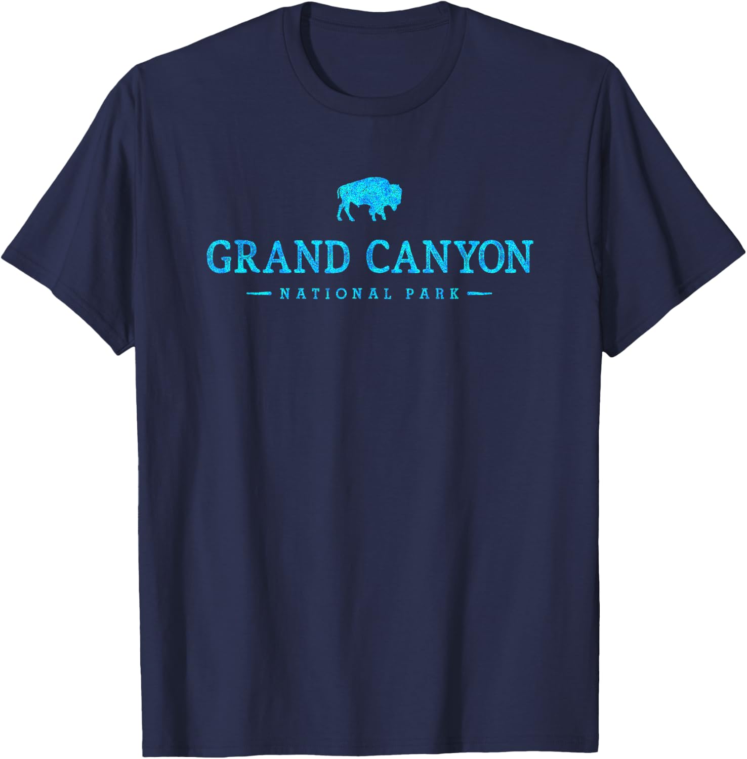 Hiked Grand Canyon National Park Arizona Colorful Men T-Shirt - T-Shirt | Navy