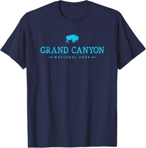 Hiked Grand Canyon National Park Arizona Colorful Men T-Shirt - T-Shirt | Navy