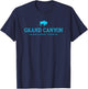 Hiked Grand Canyon National Park Arizona Colorful Men T-Shirt - T-Shirt | Navy