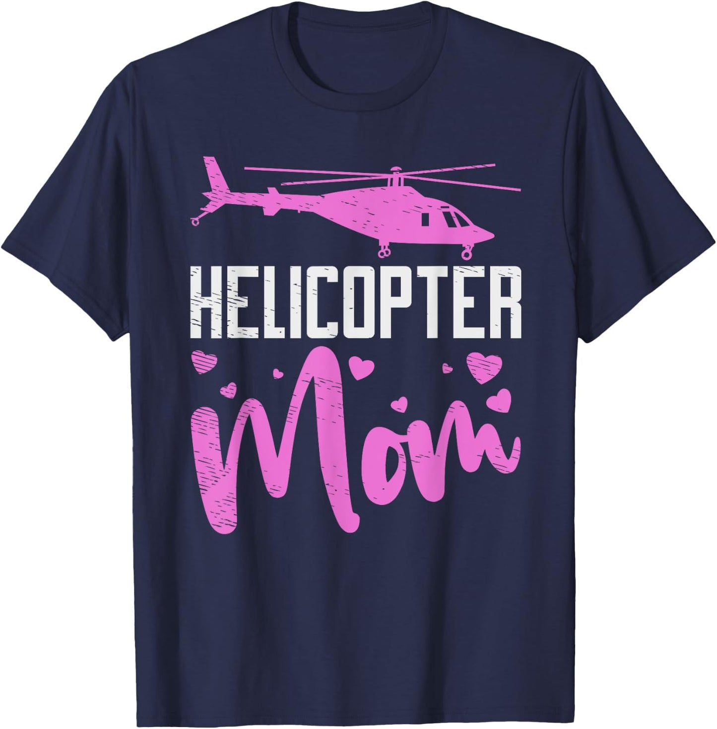 Helicopter Mom Helicopter Parents Funny Mom Governess T-Shirt - T-Shirt | Navy
