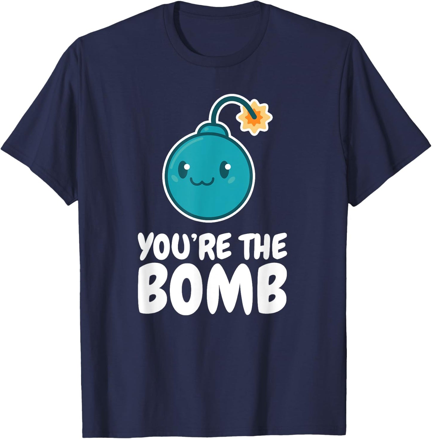 You're the Bomb Bubble Relaxing Bath Bombs T-Shirt - T-Shirt | Navy