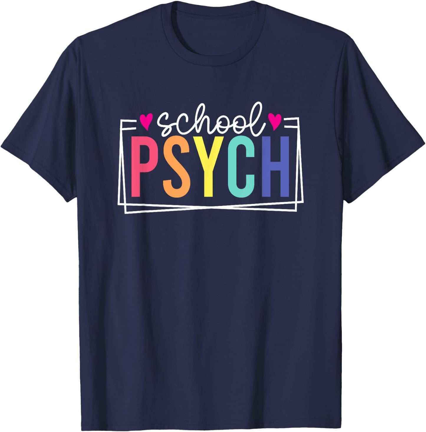 School Psych School School Psychologist Last Day Of School T-Shirt - T-Shirt | Navy