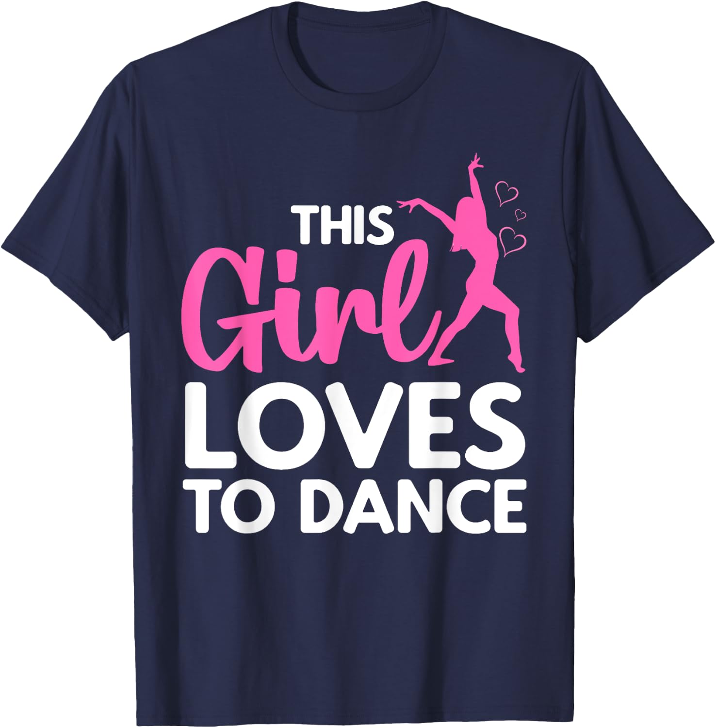 Cool Dance Girls Hip Hop Dancing Breakdance Coach T-Shirt - T-Shirt | Navy