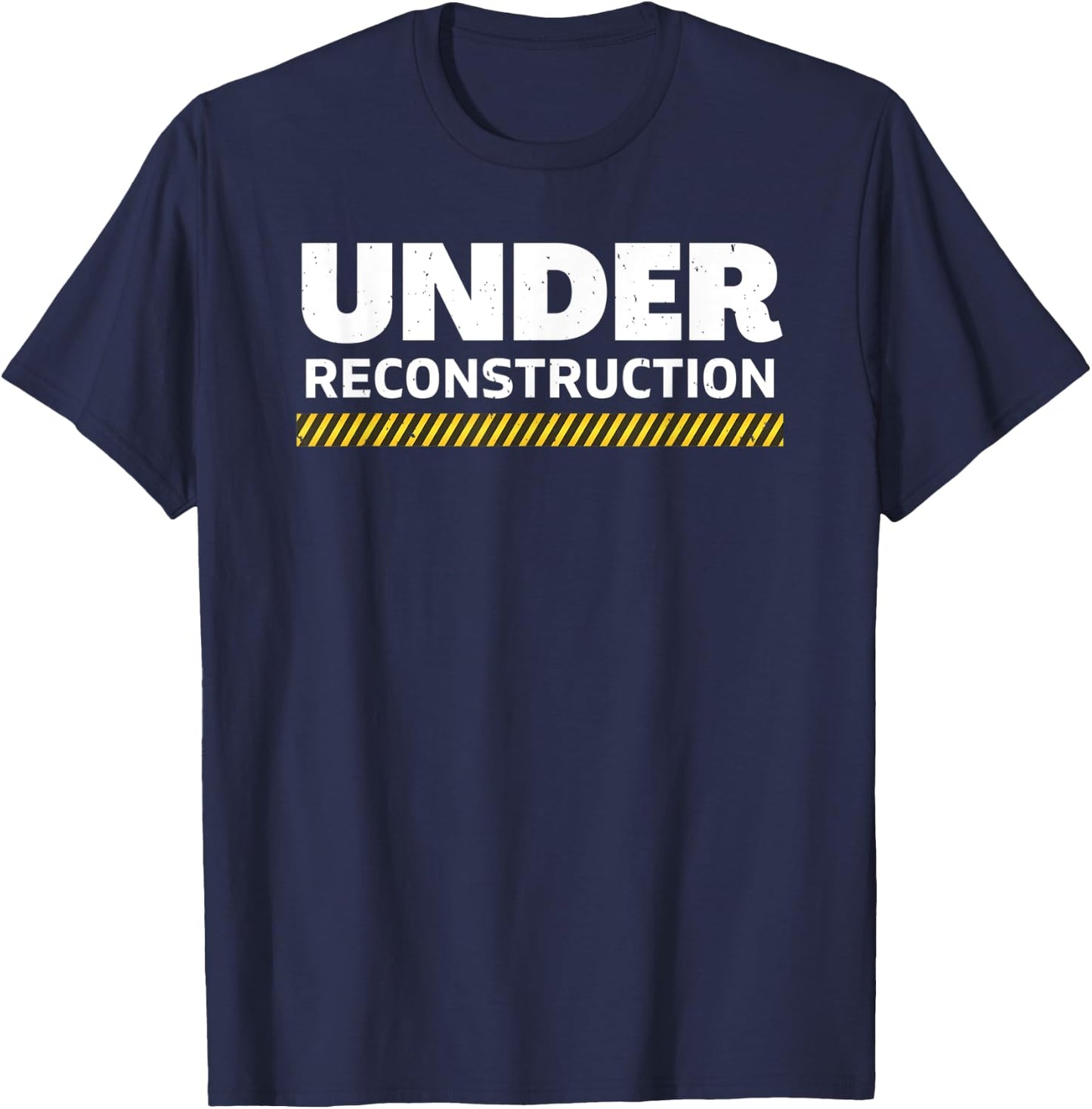 Under Reconstruction T-Shirt - T-Shirt | Navy