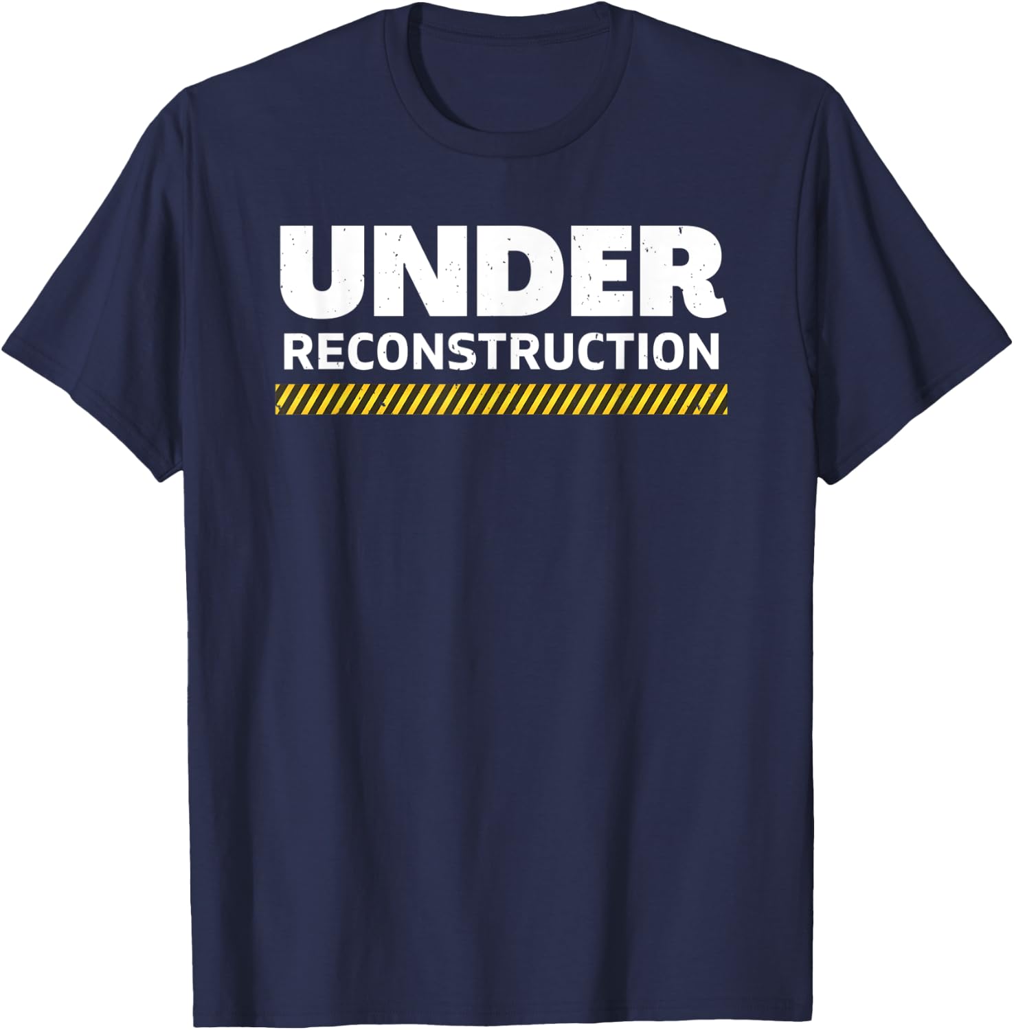 Under Reconstruction T-Shirt - T-Shirt | Navy