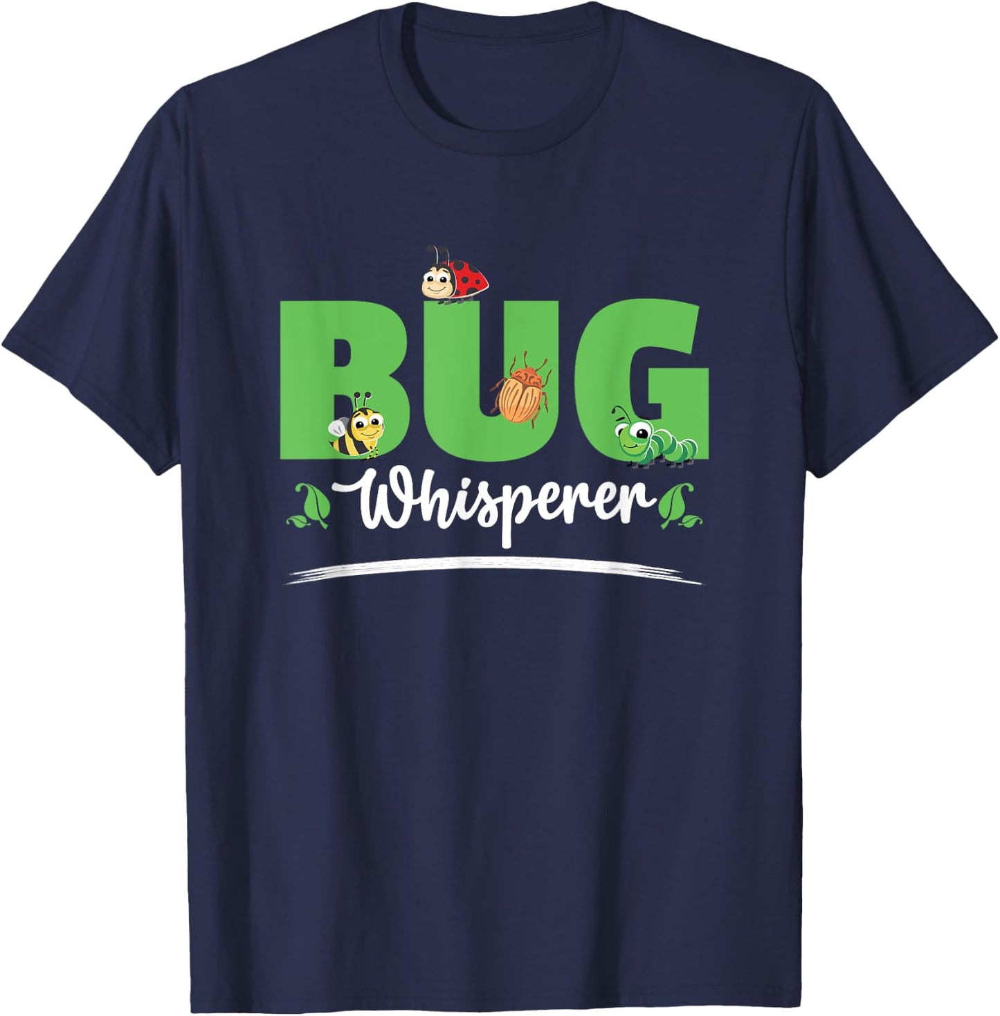Collector Bug Catcher Bug Hunter T-Shirt - T-Shirt | Navy