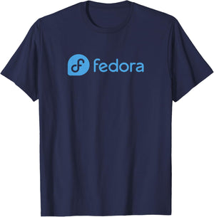 Fedora Linux - Security Stability Performance for Developers T-Shirt - T-Shirt | Navy