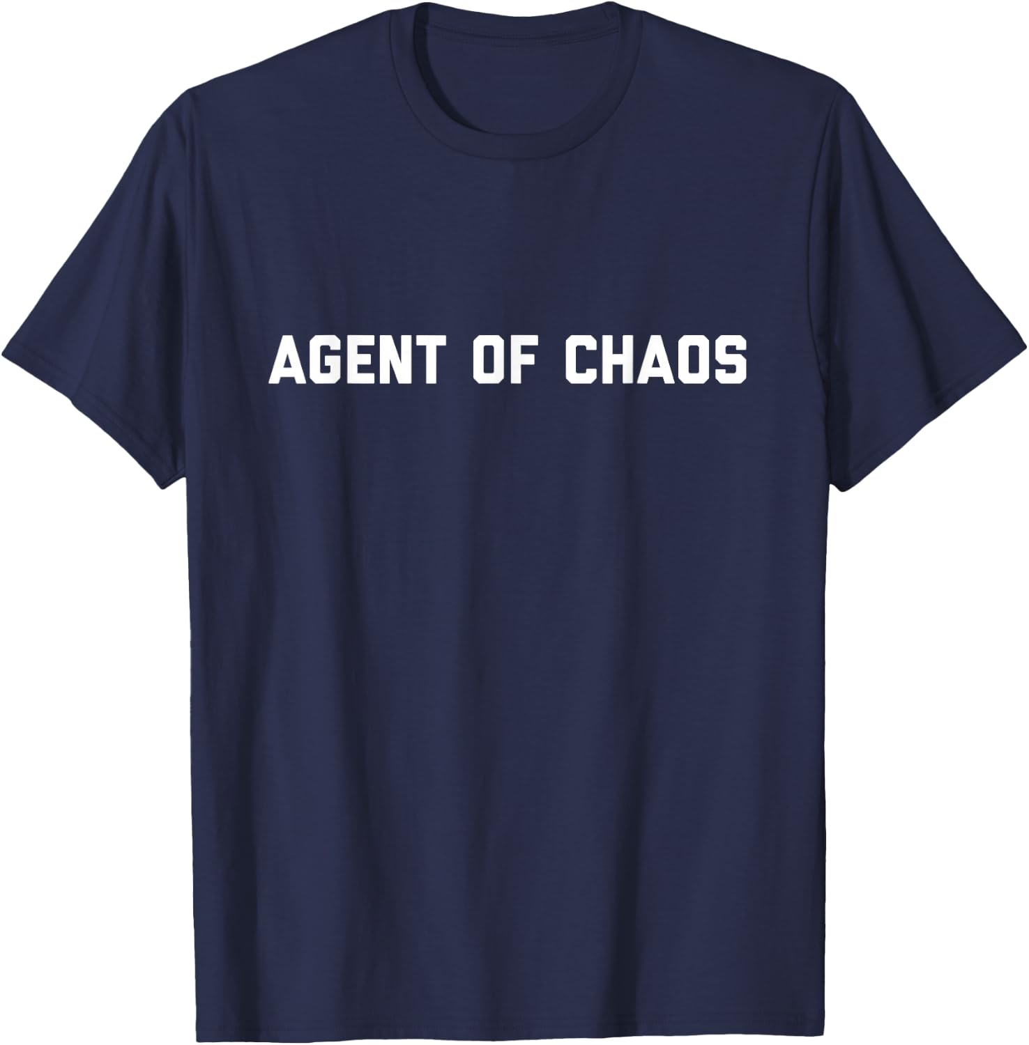 Agent of Chaos T-Shirt - T-Shirt | Navy
