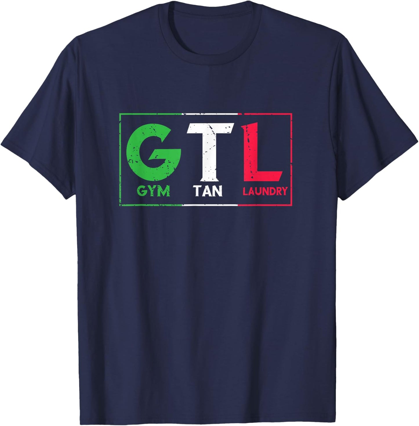 Gym Tan Laundry GTL T-Shirt - T-Shirt | Navy