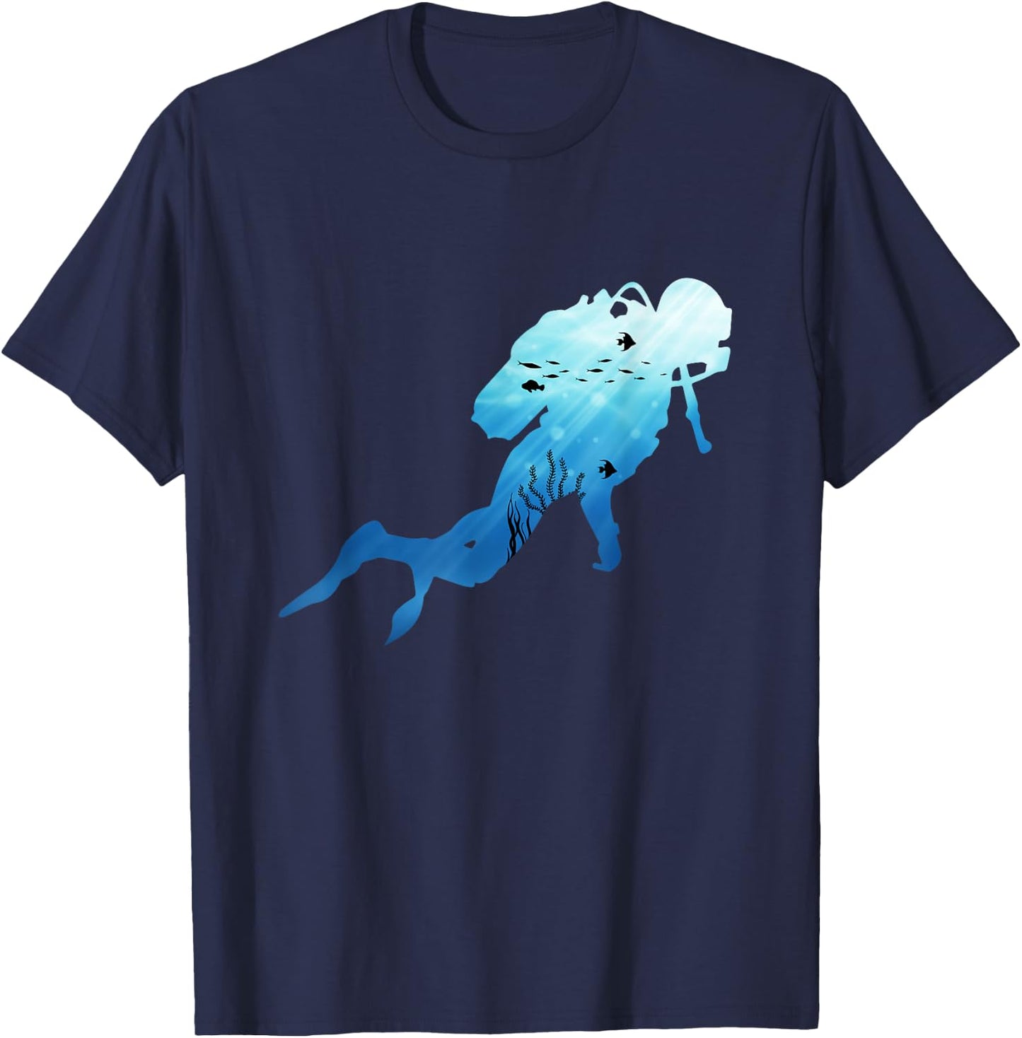 Scuba Diving - Underwater Ocean Lover Scuba Diver Trainer T-Shirt - T-Shirt | Navy