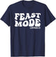Feast Mode Leviticus 23 Feasts of the Lord Biblical Holidays T-Shirt - T-Shirt | Navy
