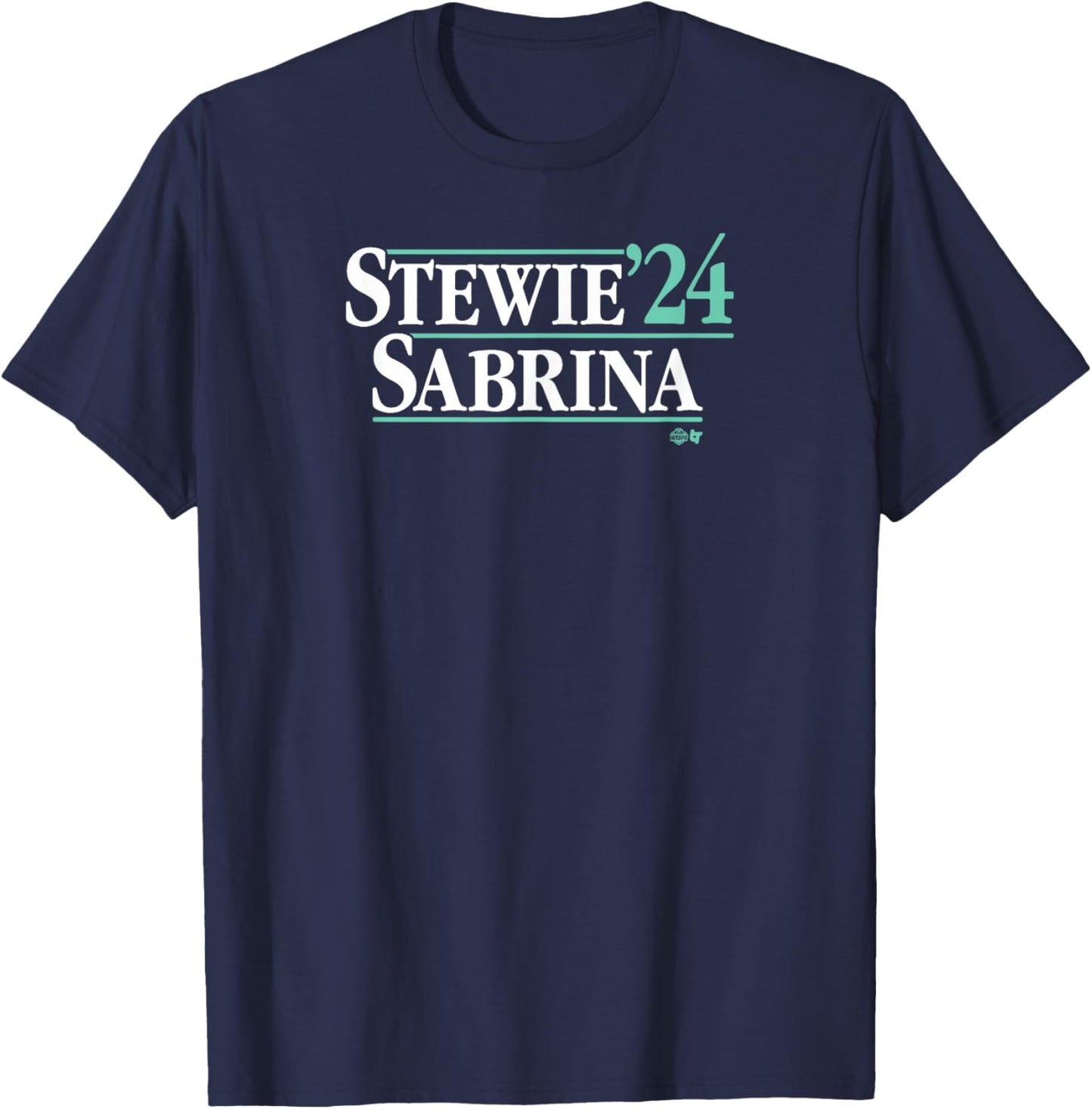 Breanna Stewart & Sabrina Ionescu '24 - New York Basketball T-Shirt - T-Shirt | Navy