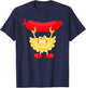 Cute Pierogi Kielbasa Art Women Sausage Polish Food T-Shirt - T-Shirt | Navy