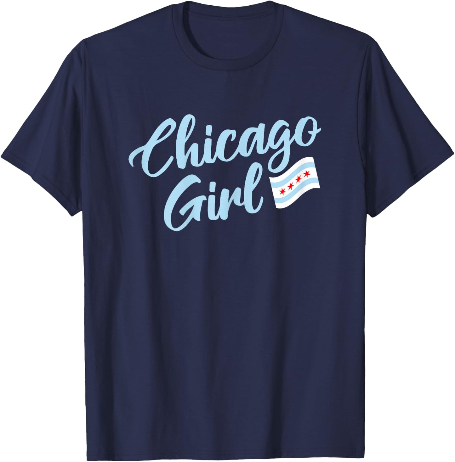 Chicago Girl T-Shirt - T-Shirt | Navy