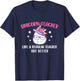 Unicorn Teacher Like A Regular Teacher But Better - Magical Women T-Shirt - T-Shirt | Navy