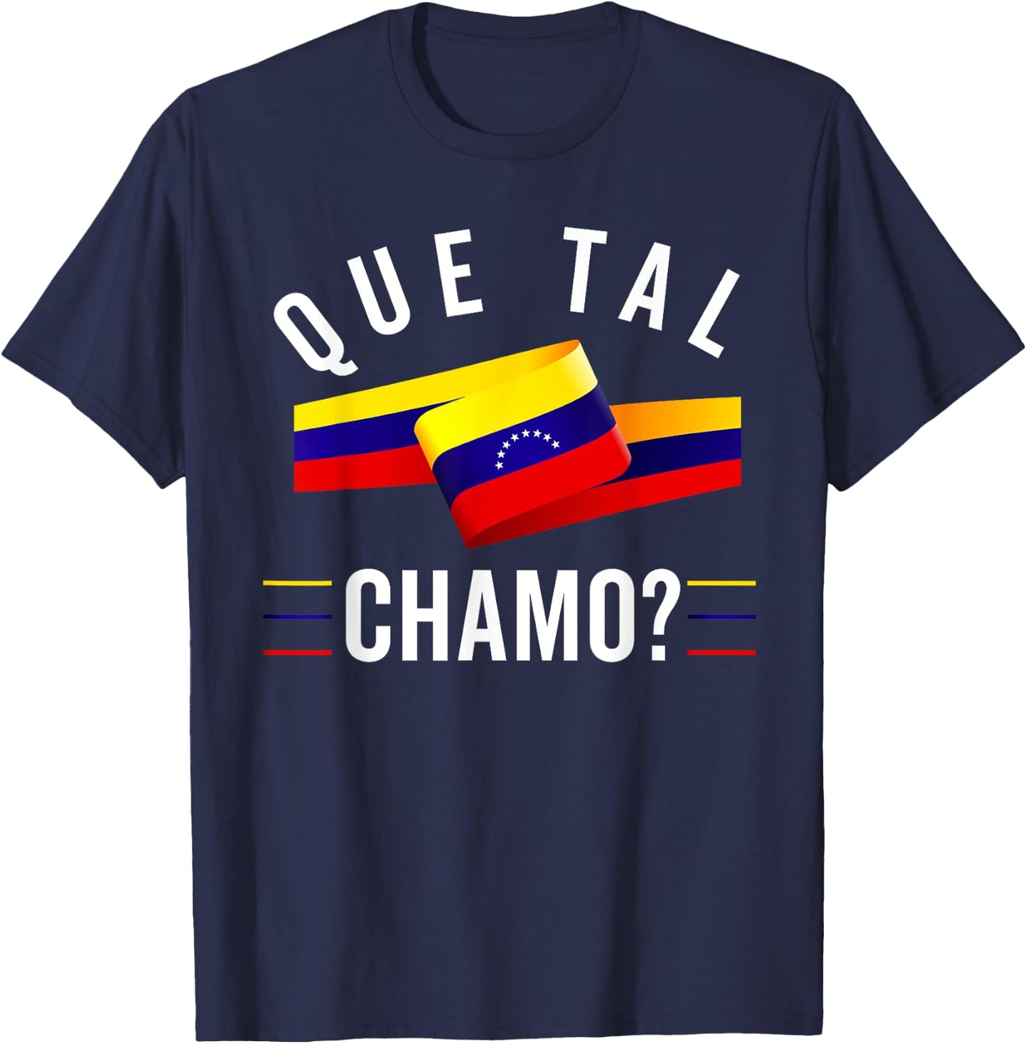 Venezuela Flag Pride Bandera Venezolana Camiseta Roots T-Shirt - T-Shirt | Navy